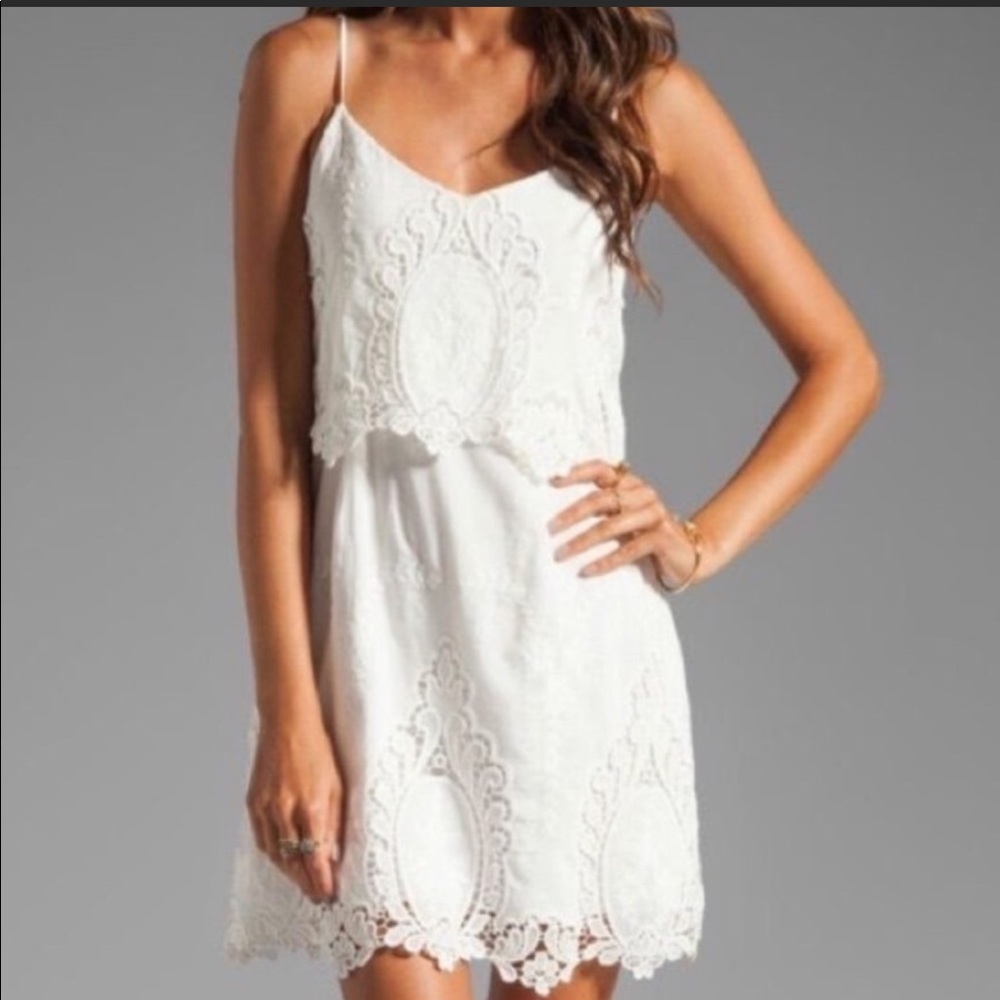 Ivory silk lace Dolce Vita Dress size small